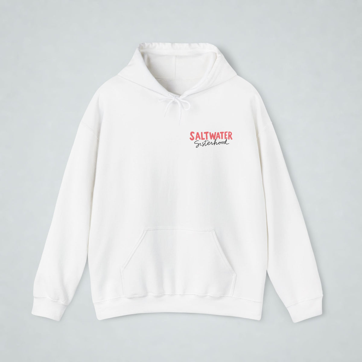 Saltwater Sisterhood Front and Back Print Hoodie