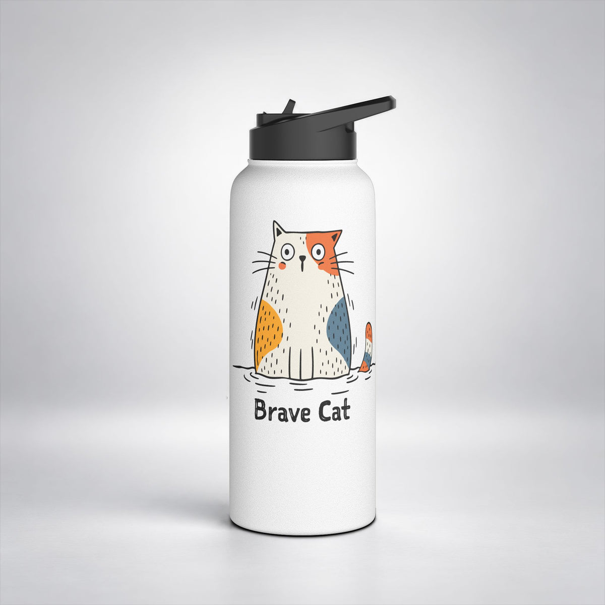 Brave Cat Wild Swim Insulated Bottle