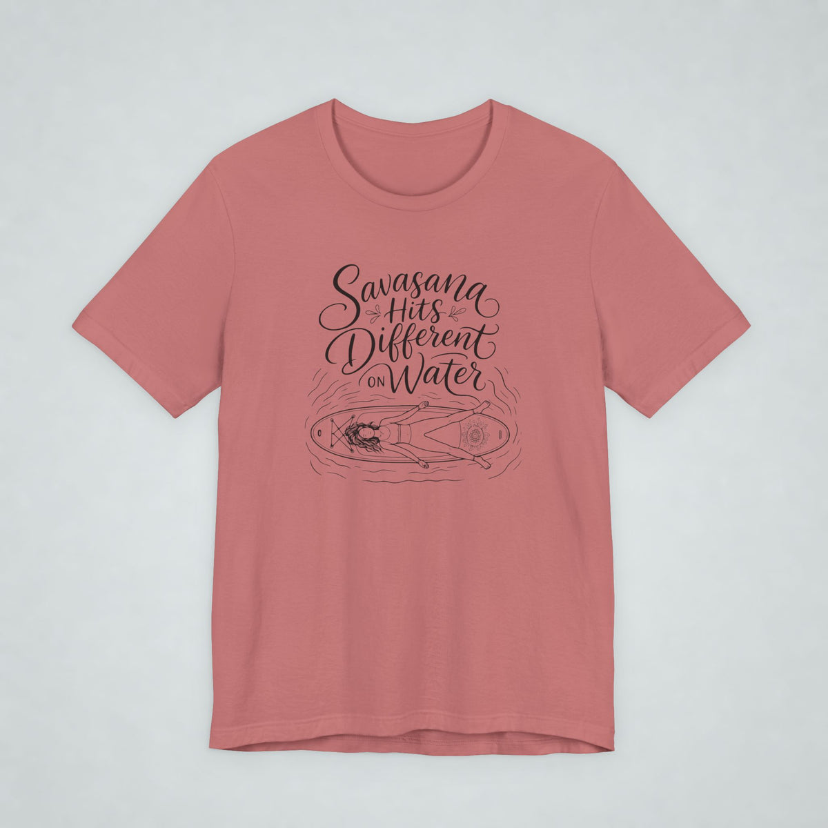 Savasana Hits Different T Shirt