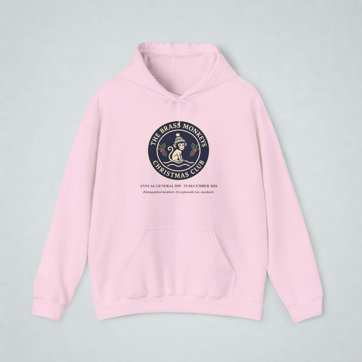 Brass Monkeys Front & Back Print Hoodie