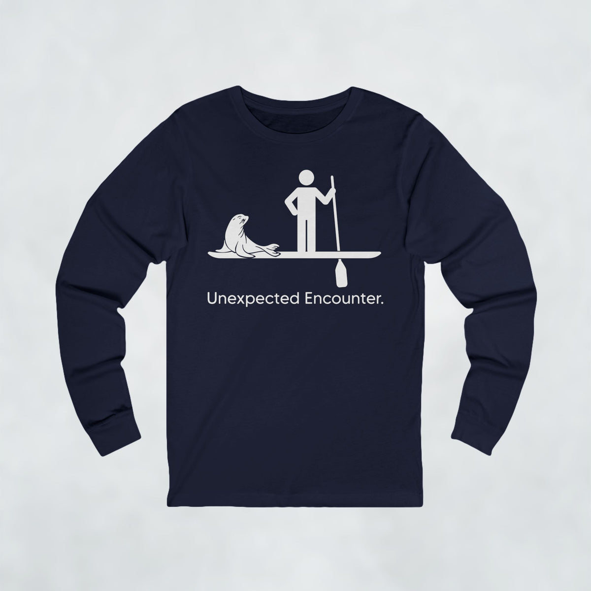 Unexpected Seal Encounter Long Sleeve T Shirt