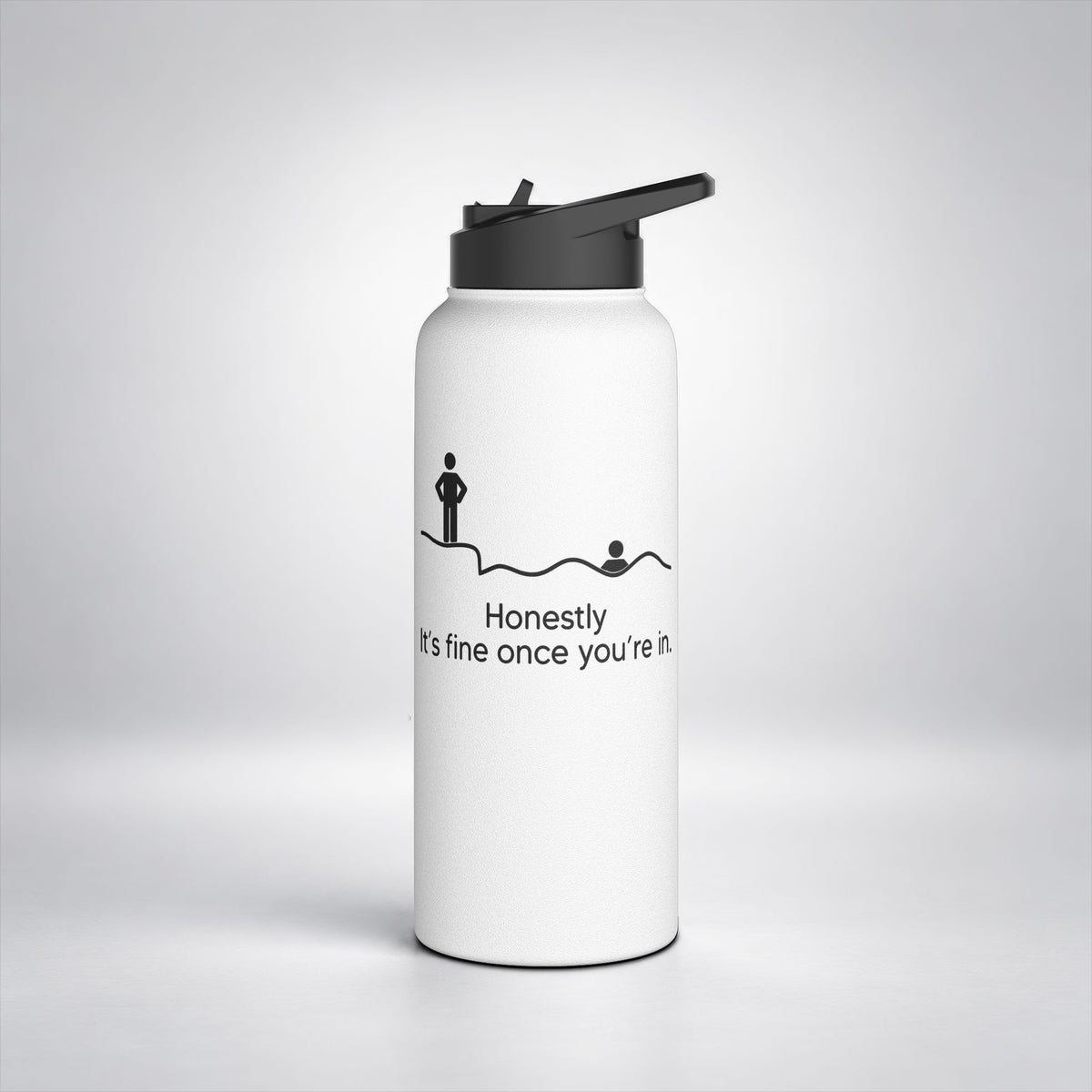 Honestly its fine once youre in insulated bottle