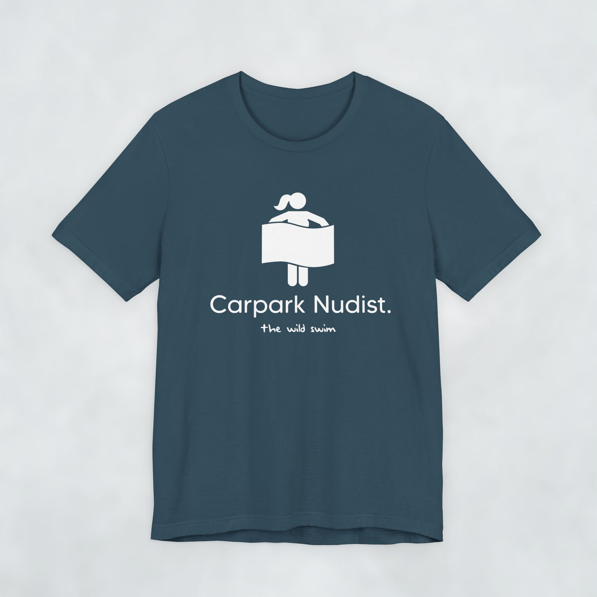 Carpark Nudist Female T Shirt