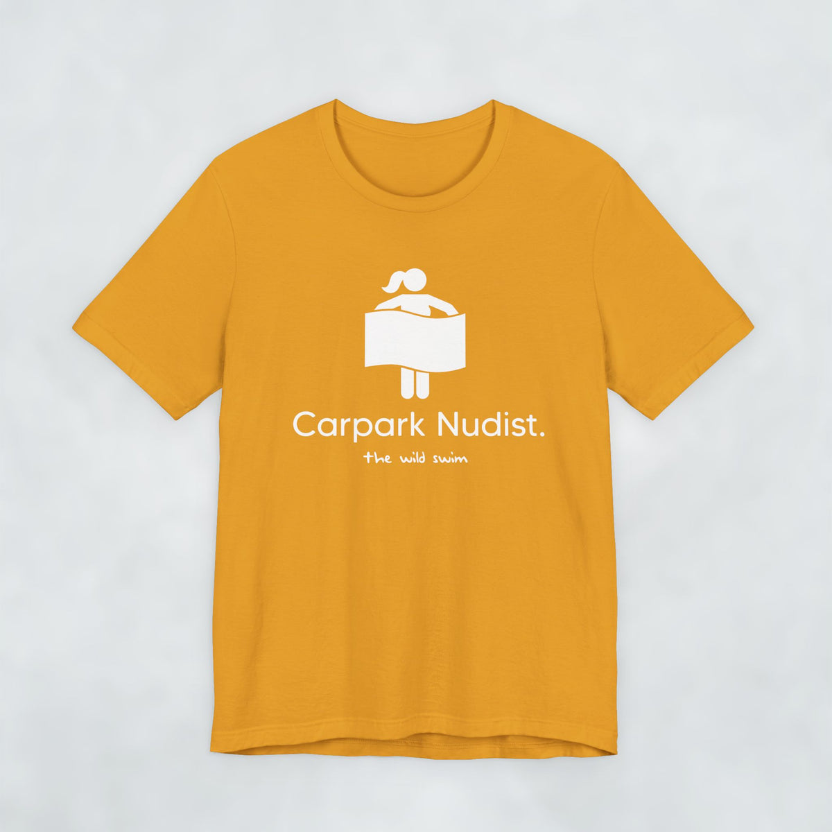 Carpark Nudist Female T Shirt