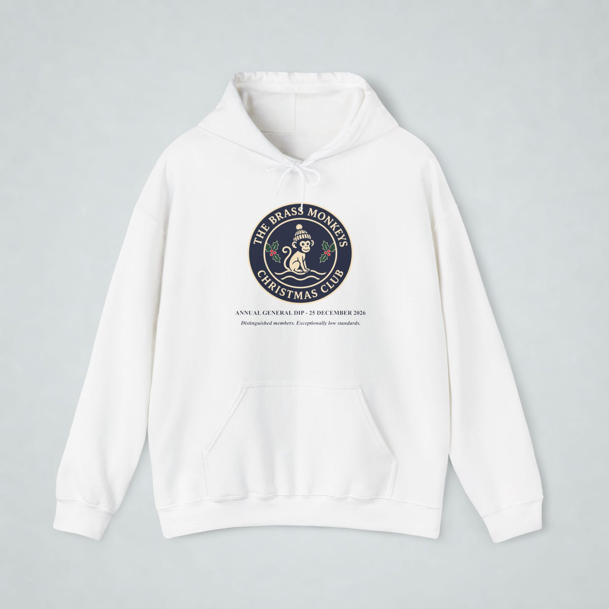 Brass Monkeys Front & Back Print Hoodie