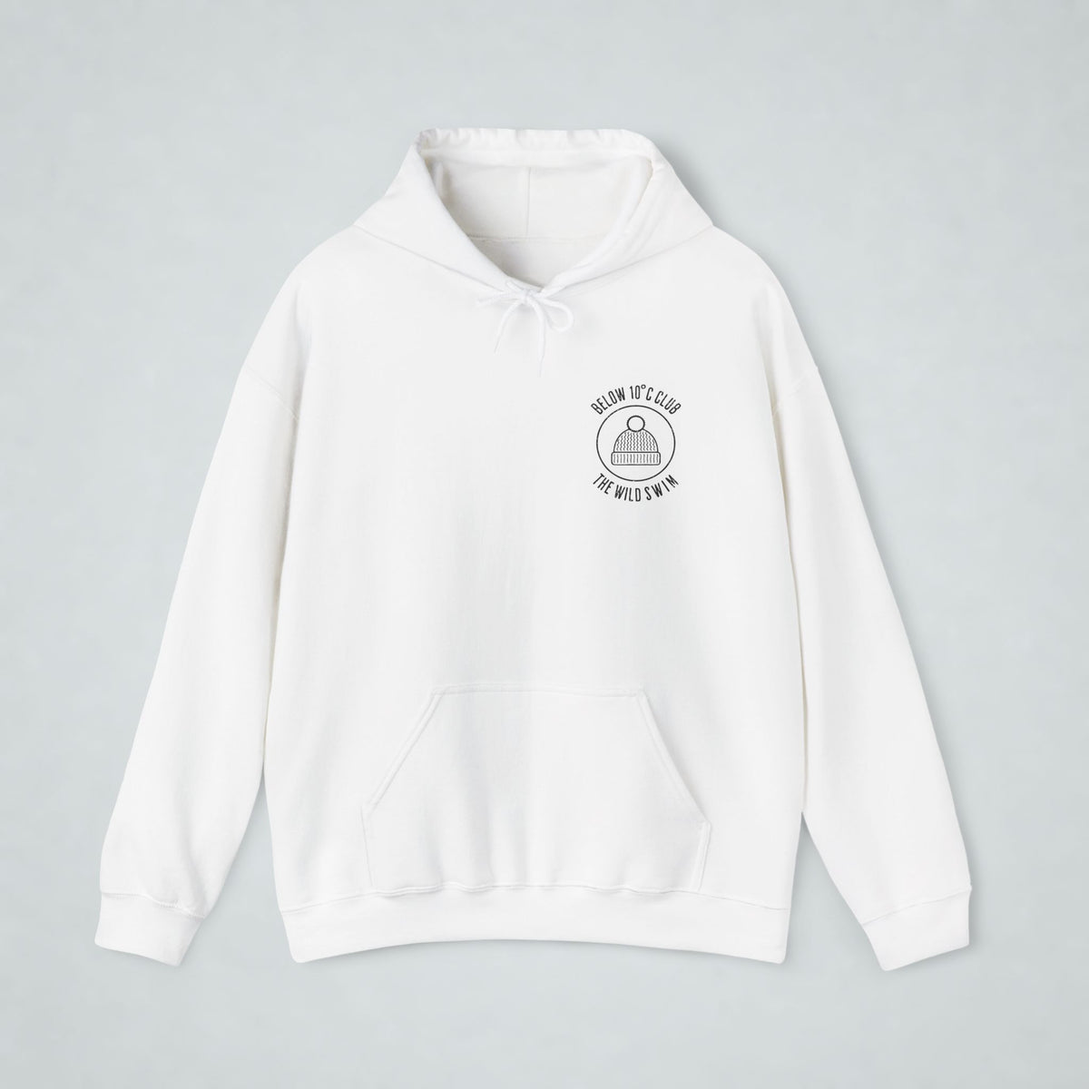 below 10 C club front and back print Hoodie