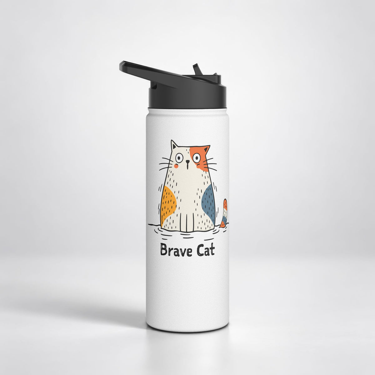 Brave Cat Wild Swim Insulated Bottle