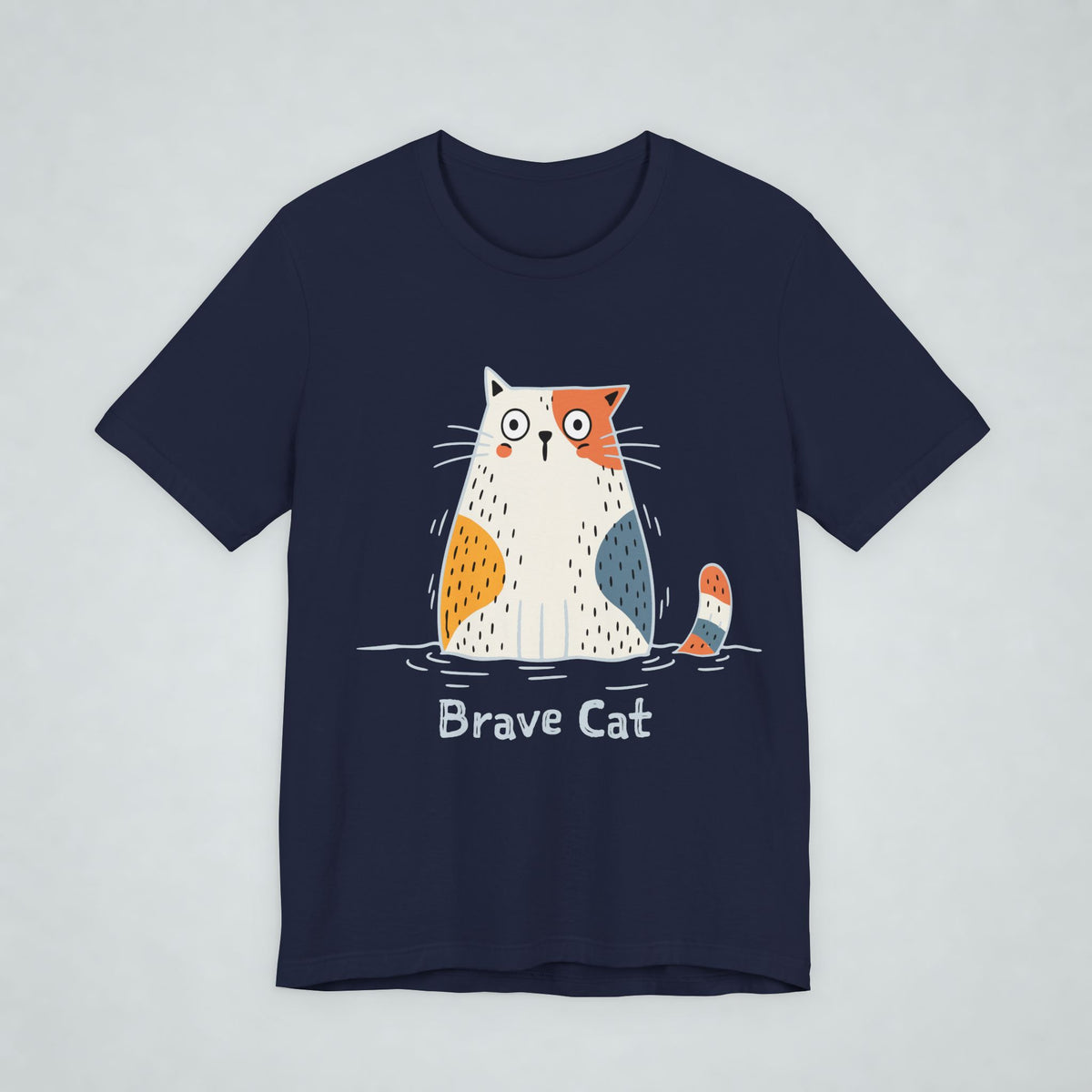 Brave Cat Wild Swim T Shirt