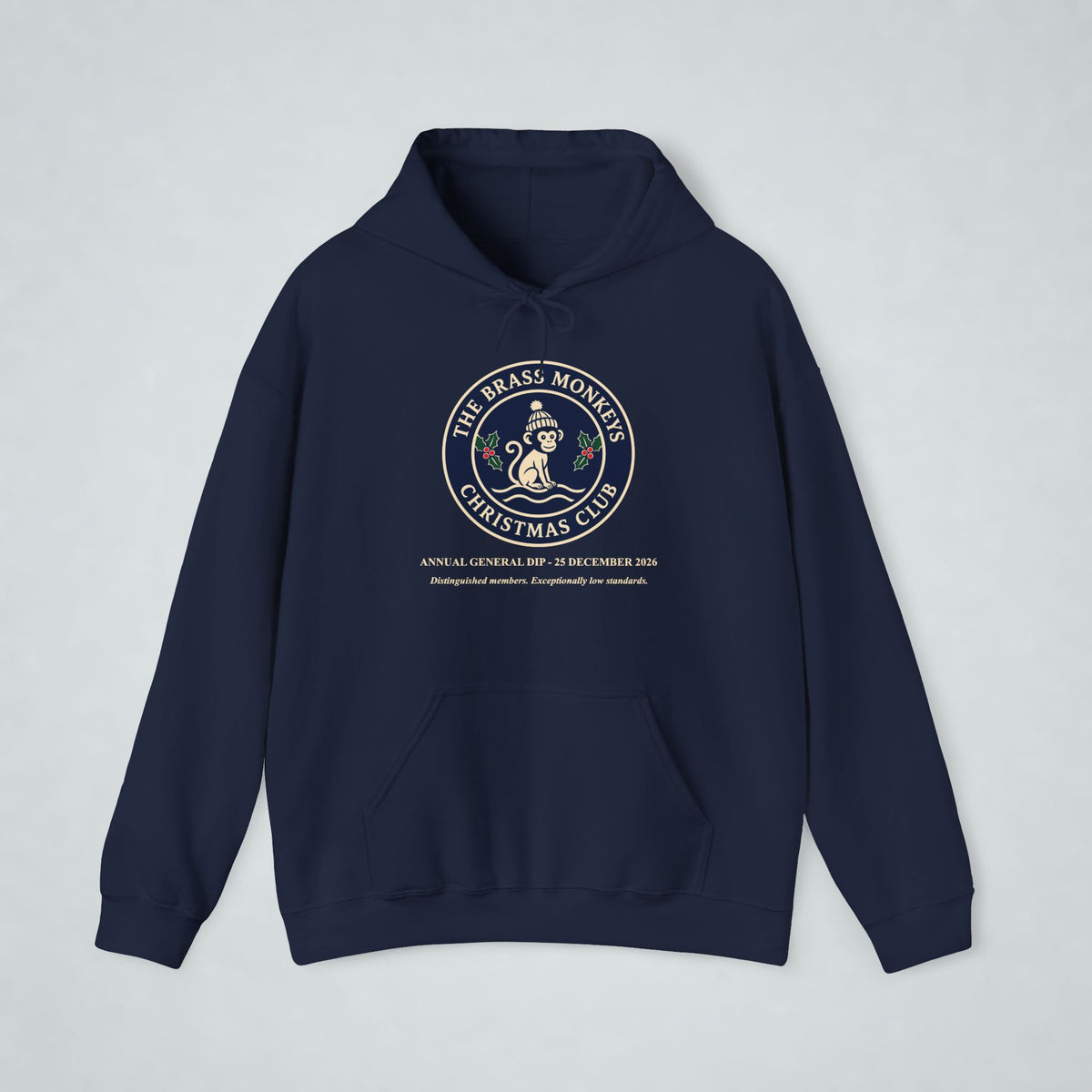 Brass Monkeys Front & Back Print Hoodie