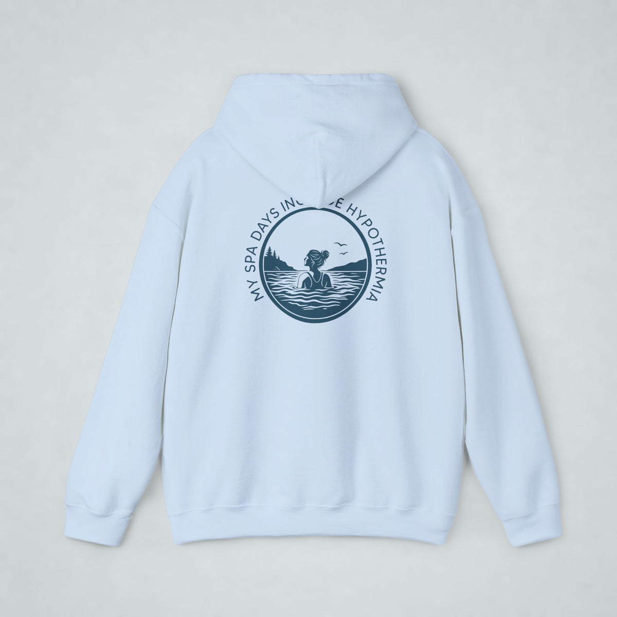 My Spa Days Front & Back Print Hoodie