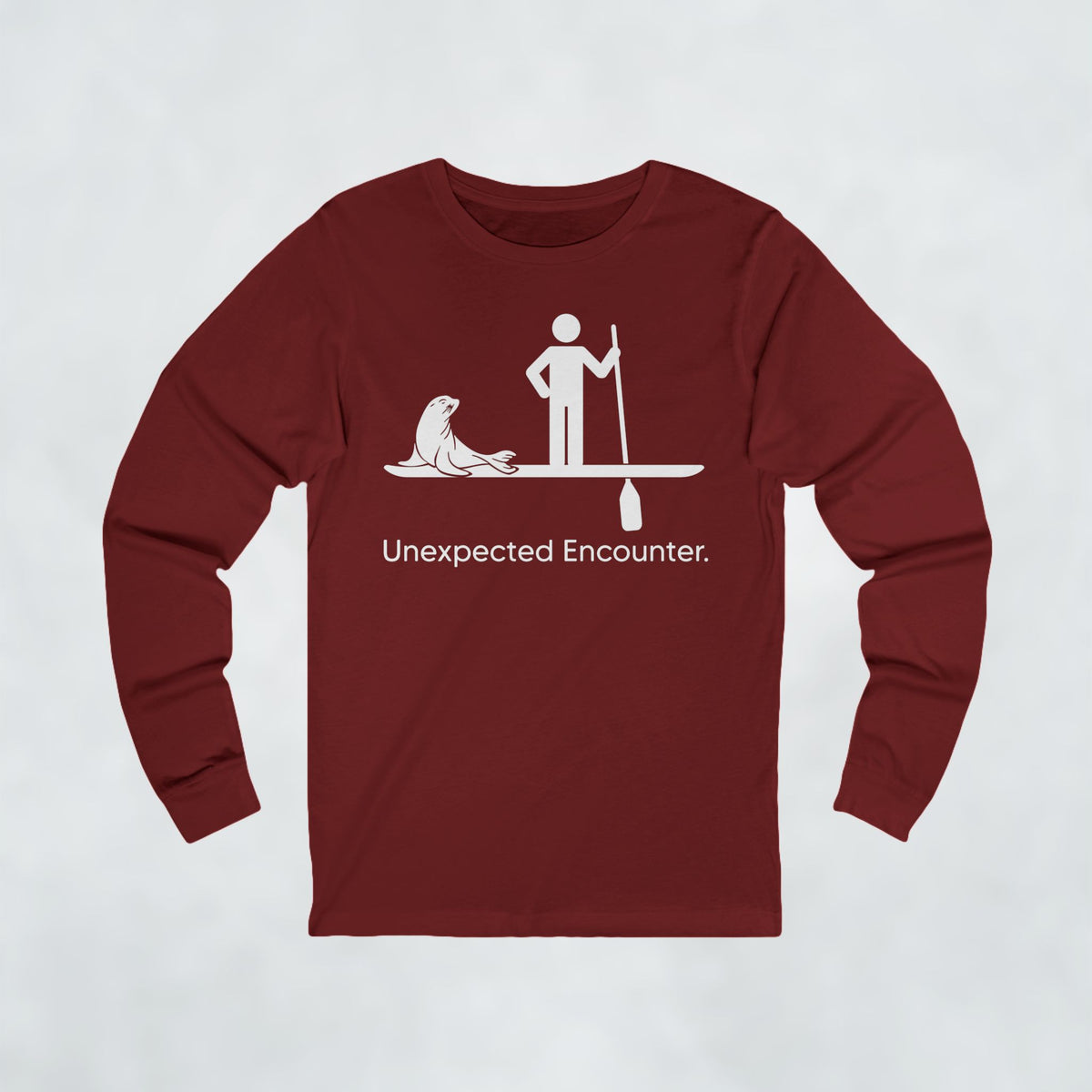 Unexpected Seal Encounter Long Sleeve T Shirt