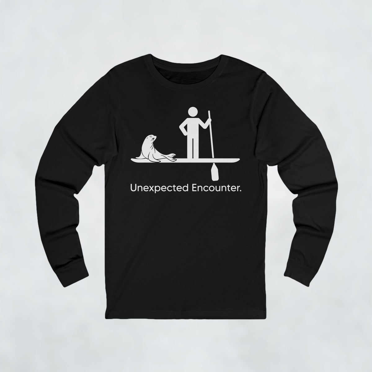 Unexpected Seal Encounter Long Sleeve T Shirt