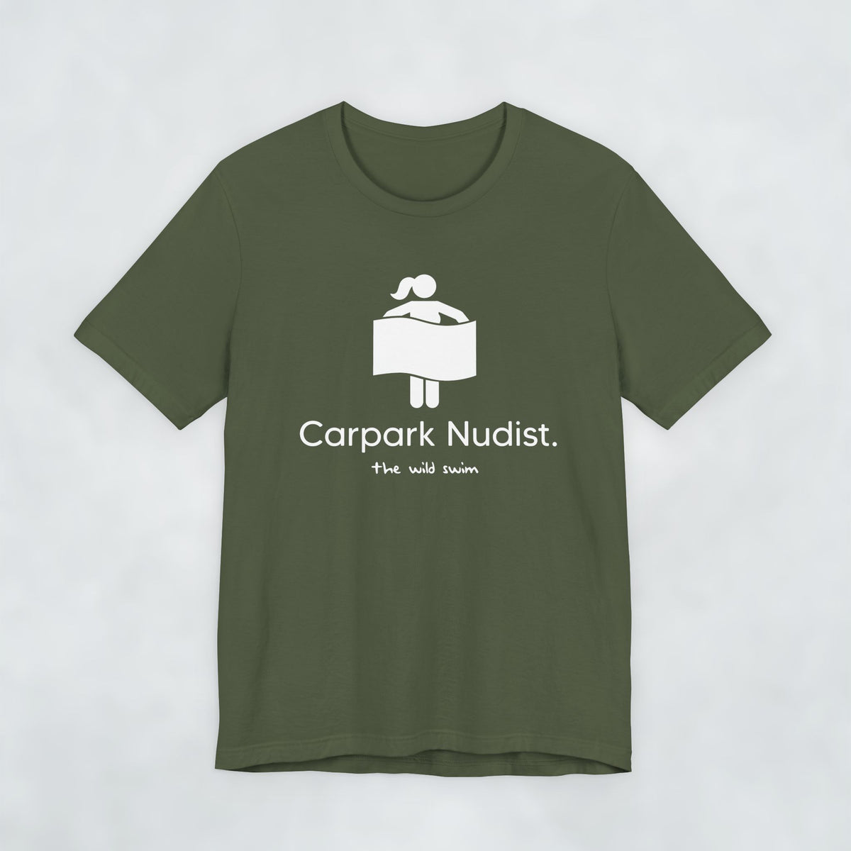 Carpark Nudist Female T Shirt