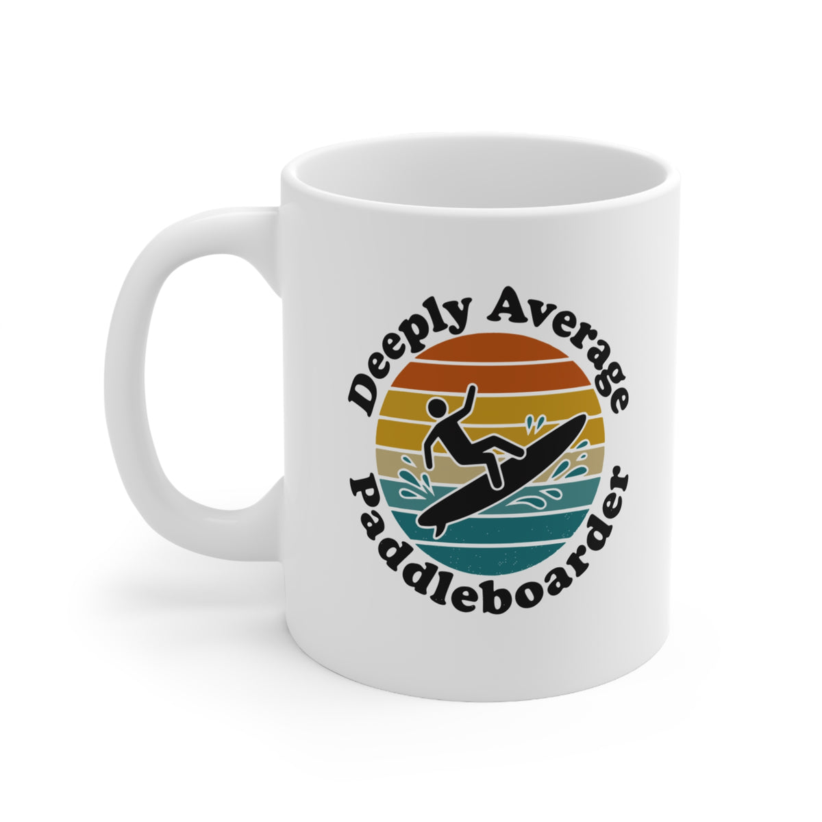 Deeply Average Paddleboarder mug