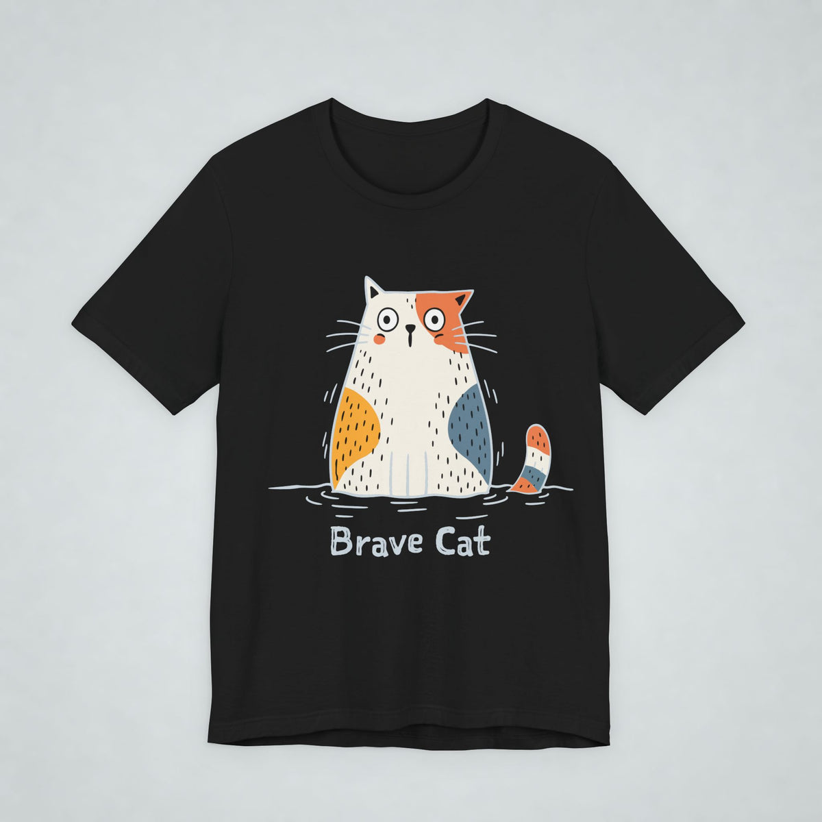 Brave Cat Wild Swim T Shirt