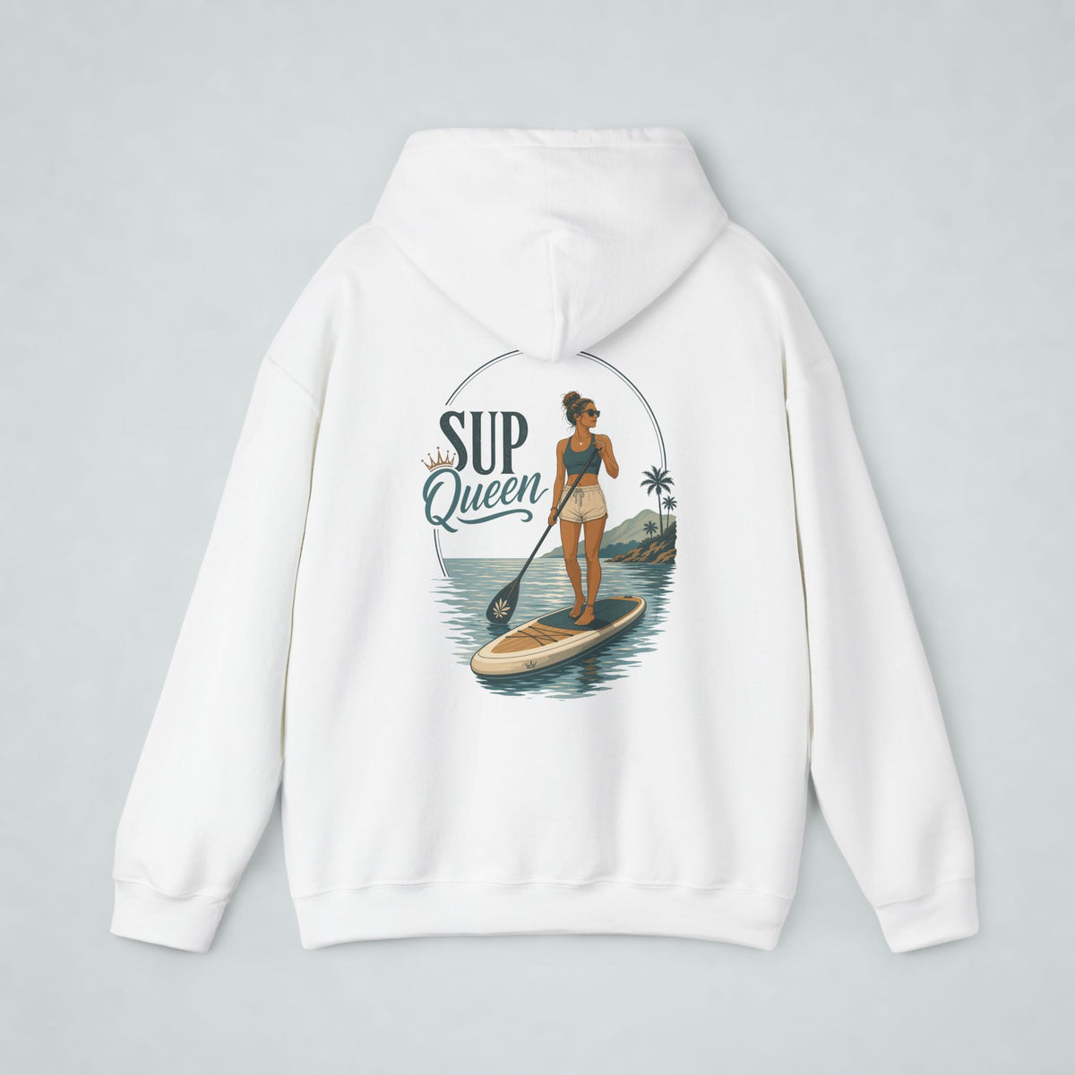 SUP Queen Front and back print Hoodie