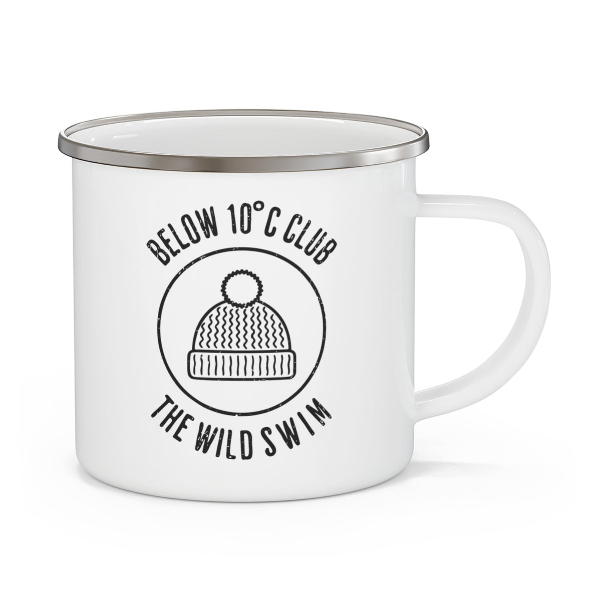 Below 10 C Club Enamel Mug