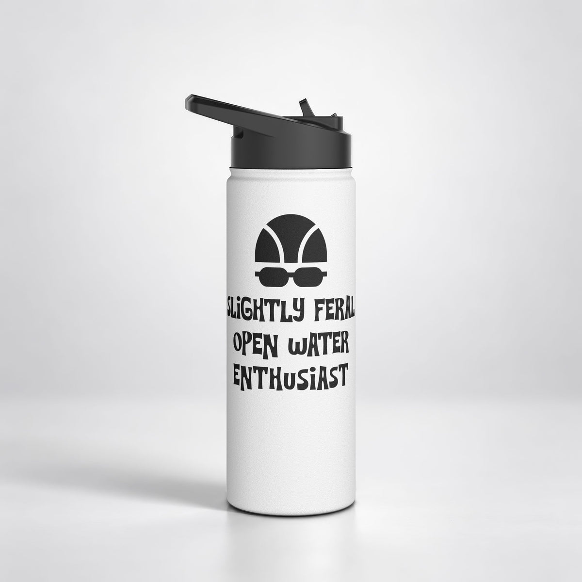 Slightly Feral Open Water Enthusiast Insulated Bottle