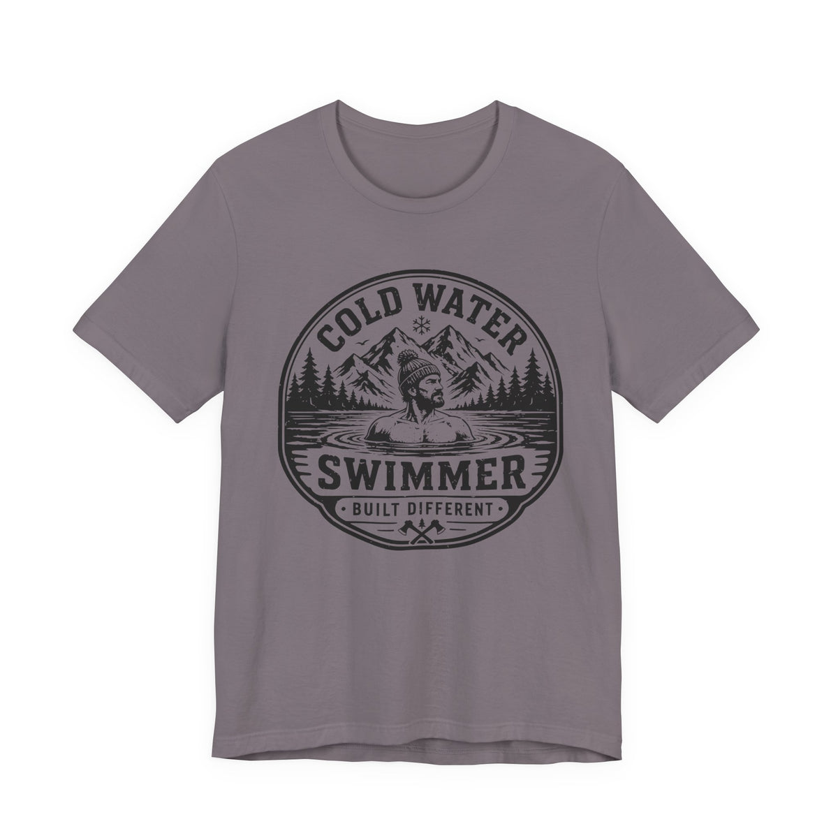 Cold Water Swimmer - Built Different T Shirt