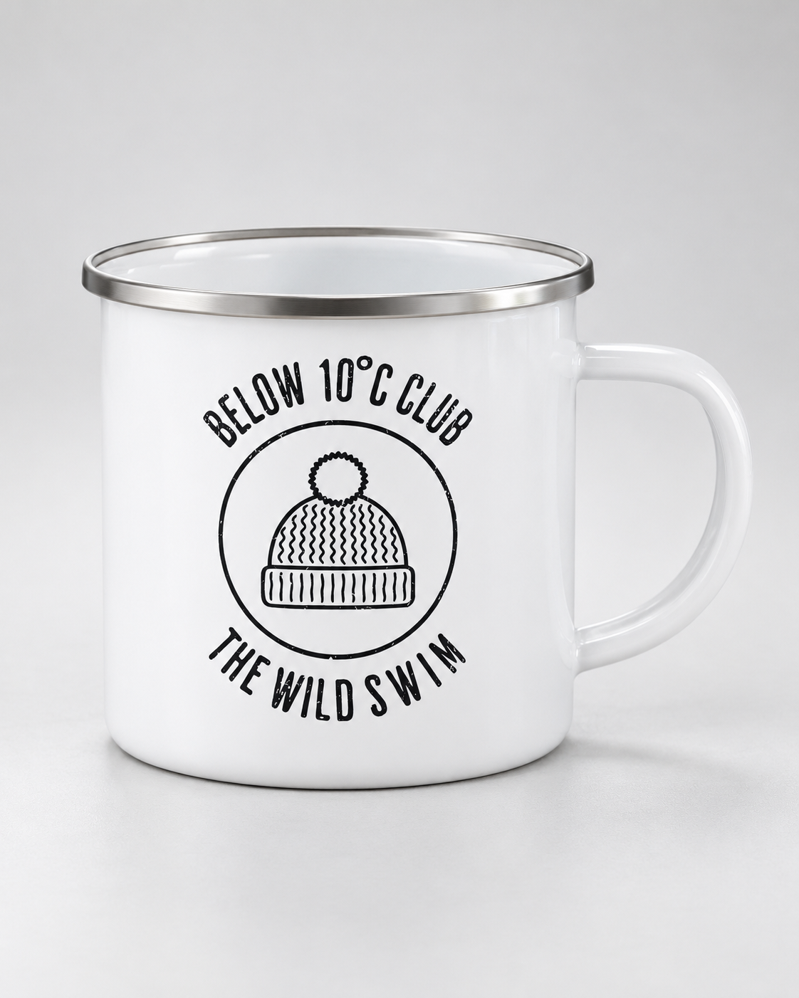 Below 10 C Club Enamel Mug