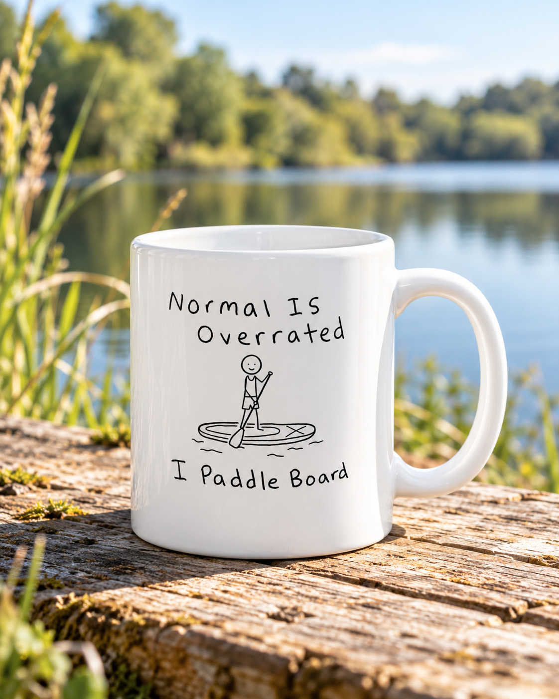 Normal Is Overrated I Paddleboard Mug