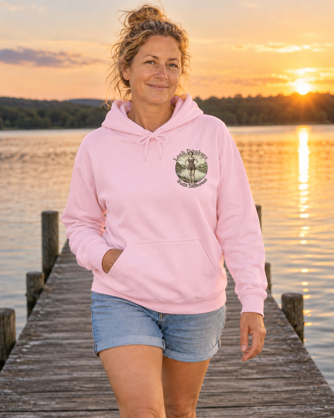 Loch Dookers Built Different Morag Hoodie
