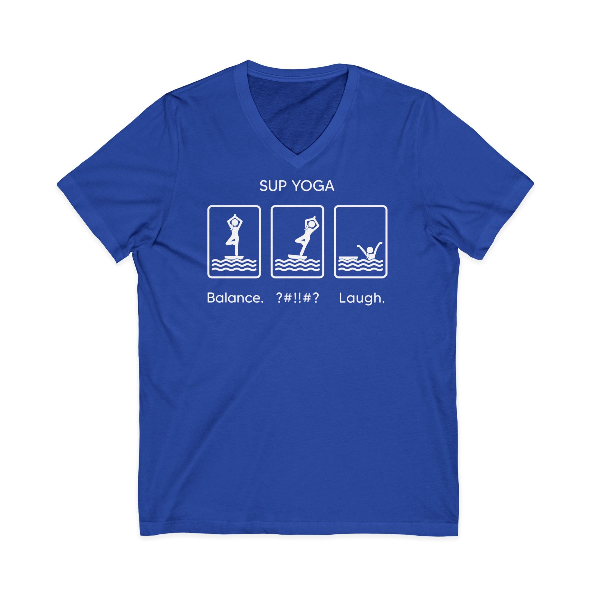 Balance Fall Laugh V-Neck