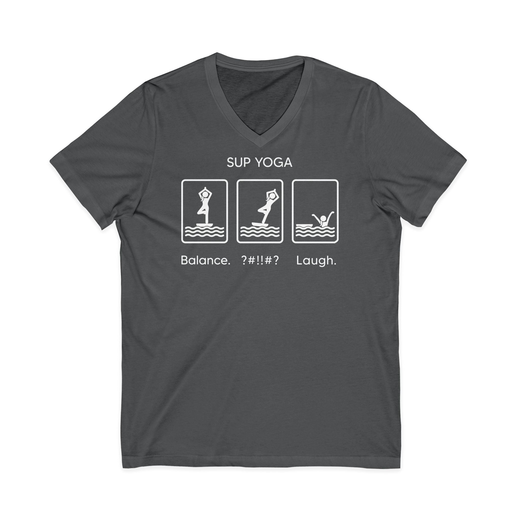 Balance Fall Laugh V-Neck