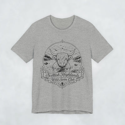 Scottish Highlands Wild Swim Club t shirt