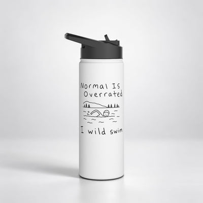 Normal Is Overrated I Wild Swim Insulated Bottle