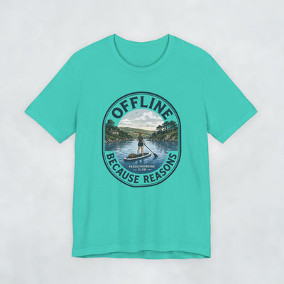 Offline Because Reasons Female Paddleboarder