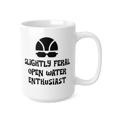 Slightly Feral Open Water Enthusiast mug