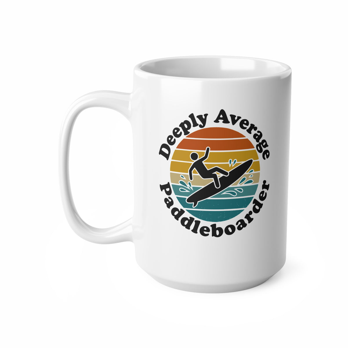 Deeply Average Paddleboarder mug