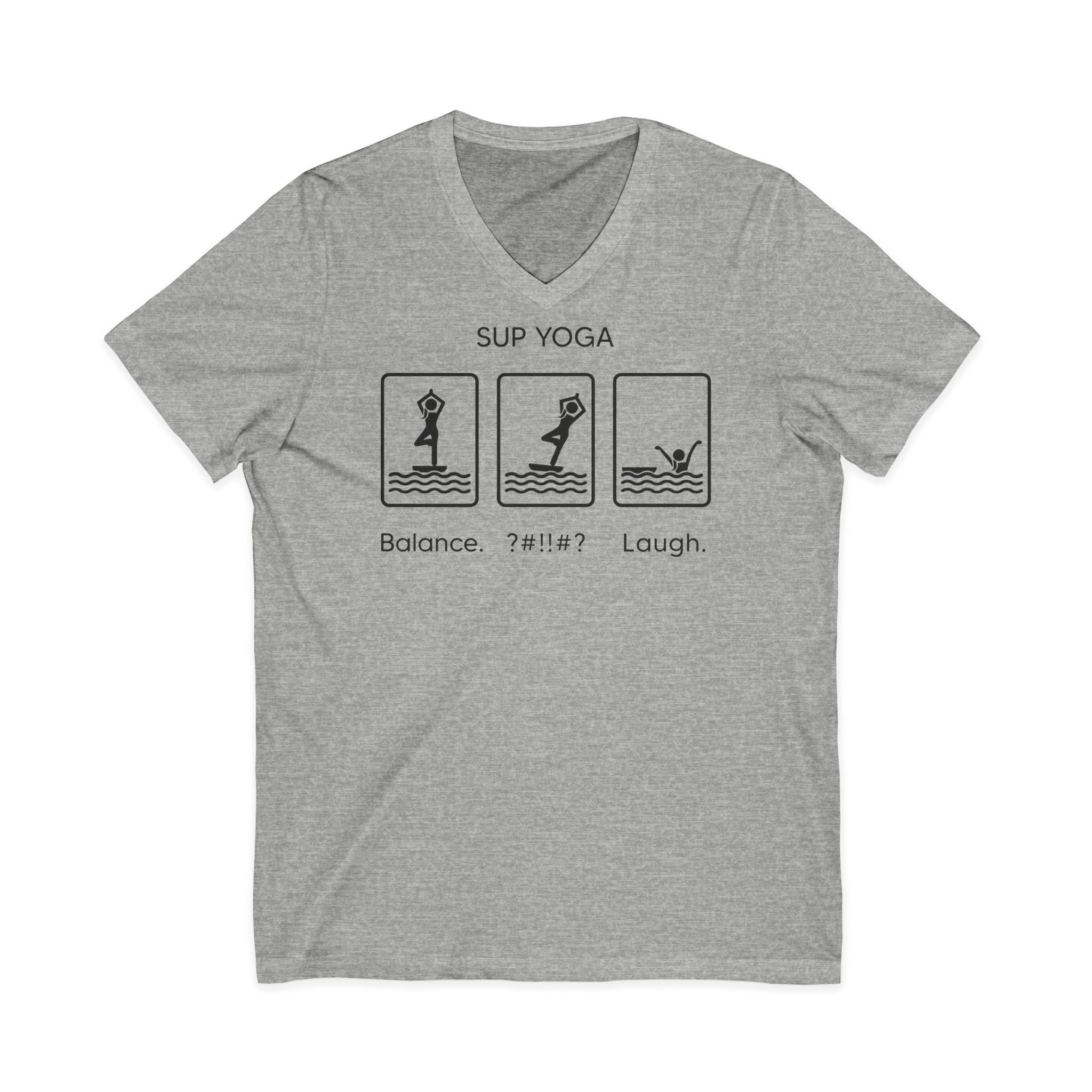Balance Fall Laugh V-Neck