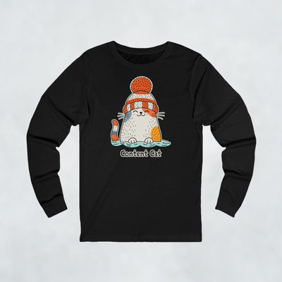 Content Cat Wild Swim Long Sleeve Tee