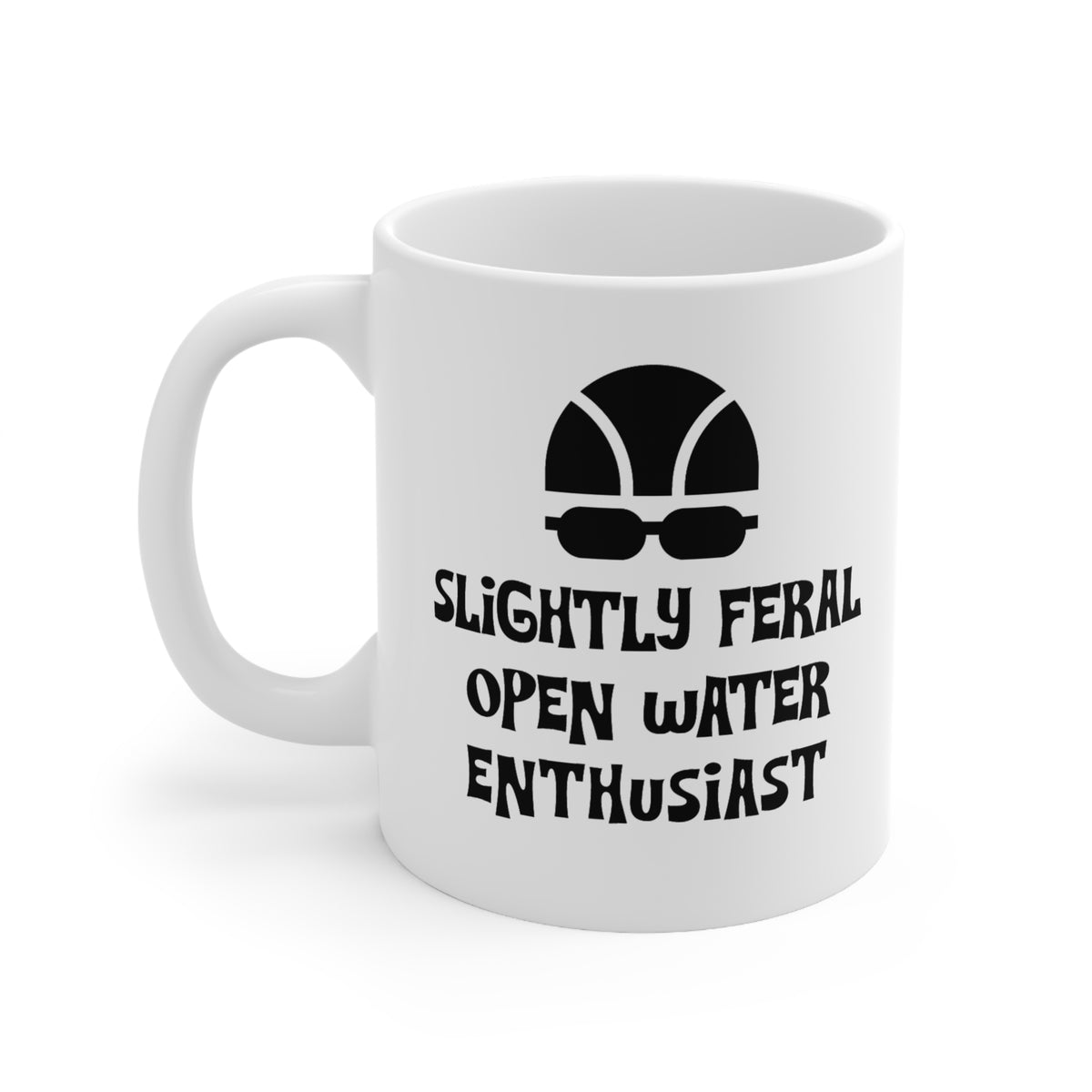 Slightly Feral Open Water Enthusiast mug