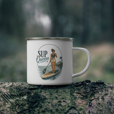 SUP Queen Enamel Mug