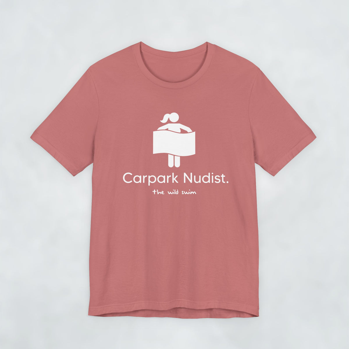 Carpark Nudist Female T Shirt