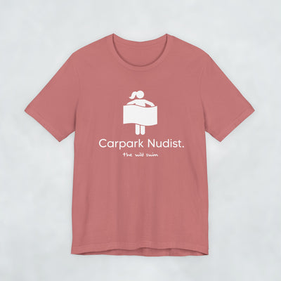 Carpark Nudist Female T Shirt