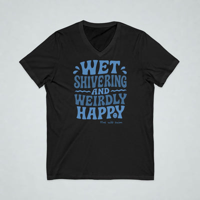 Wet Shivering and Weirdly Happy V-Neck