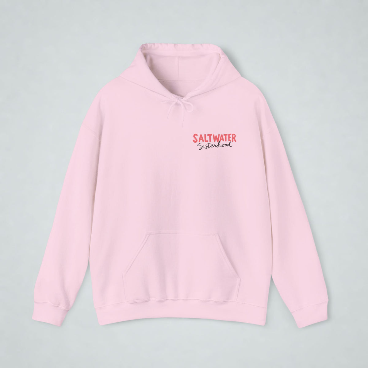 Saltwater Sisterhood Front and Back Print Hoodie