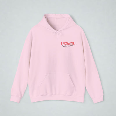 Saltwater Sisterhood Front and Back Print Hoodie