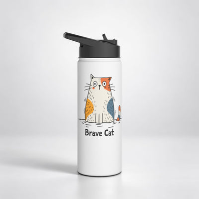Brave Cat Wild Swim Insulated Bottle