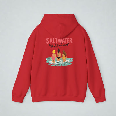 Saltwater Sisterhood Front and Back Print Hoodie