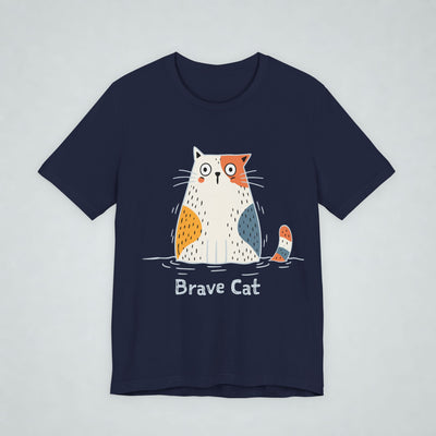Brave Cat Wild Swim T Shirt