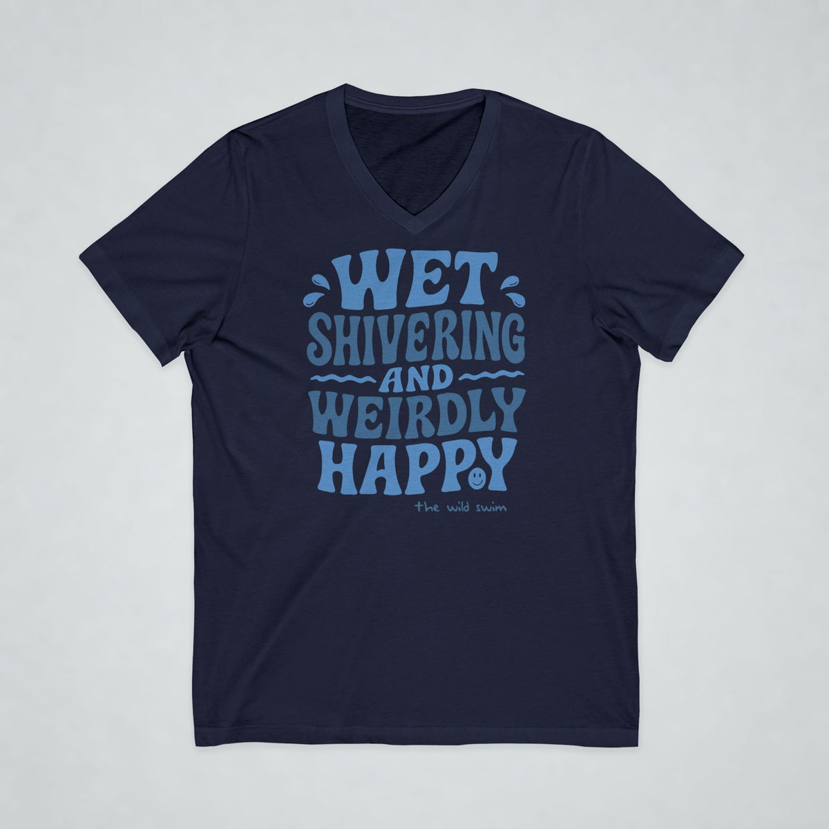 Wet Shivering and Weirdly Happy V-Neck