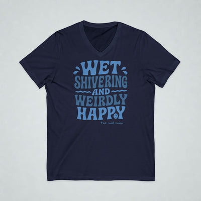 Wet Shivering and Weirdly Happy V-Neck