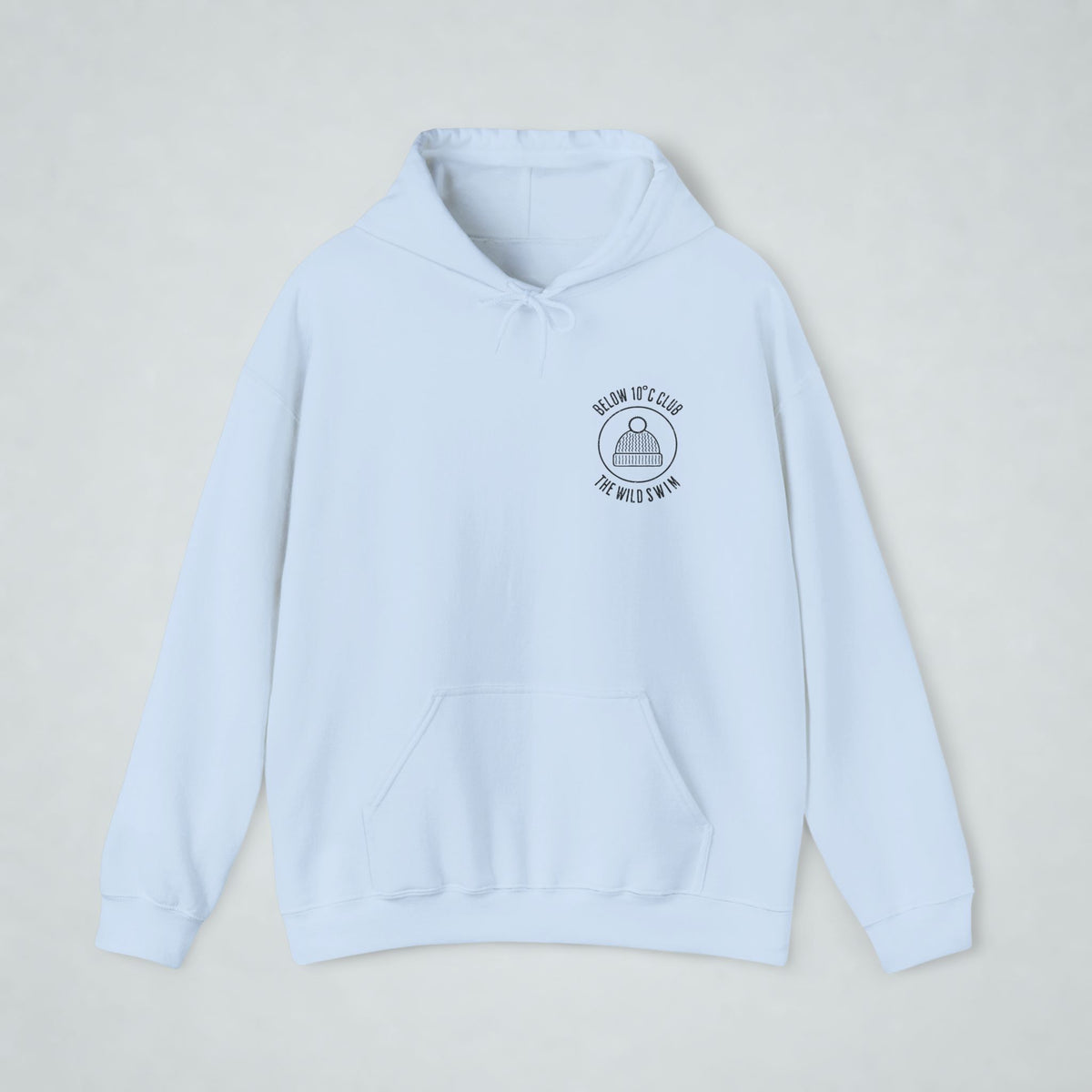 below 10 C club front and back print Hoodie
