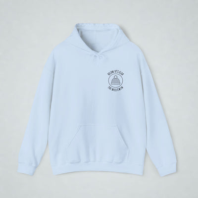 below 10 C club front and back print Hoodie
