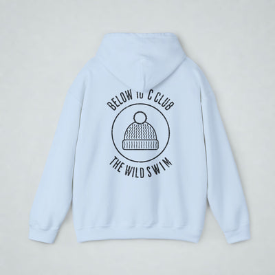 below 10 C club front and back print Hoodie